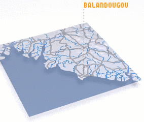 3d view of Balandougou