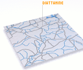 3d view of Diattamine