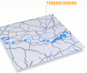 3d view of Torbeh Chindeh