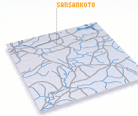 3d view of Sansankoto