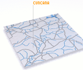 3d view of Cuncana