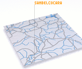 3d view of Sambel Cocara