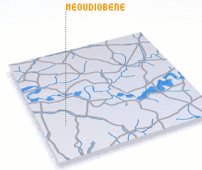 3d view of Méou Diobène