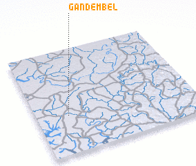 3d view of Gandembel