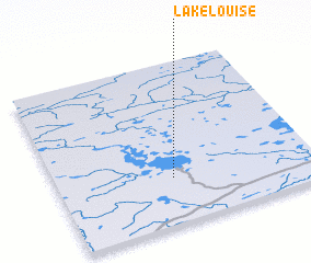 3d view of Lake Louise
