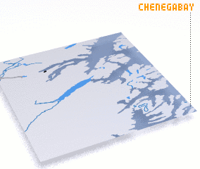 3d view of Chenega Bay