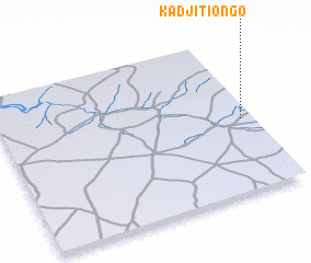 3d view of Kadji Tiongo