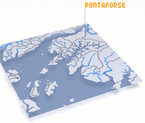 3d view of Ponta Forse