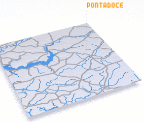 3d view of Ponta Doce
