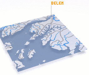 3d view of Belém