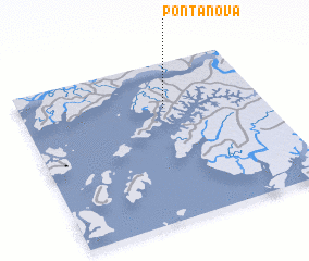 3d view of Ponta Nova