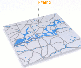 3d view of Médina