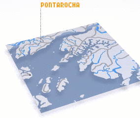 3d view of Ponta Rocha