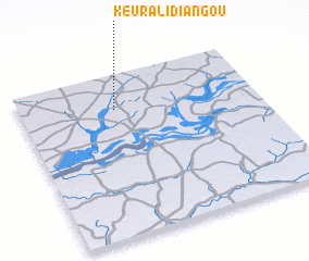 3d view of Keur Ali Diangou