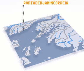 3d view of Ponta Benjamim Correia