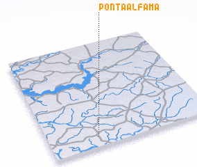 3d view of Ponta Alfama