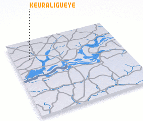 3d view of Keur Ali Guèye