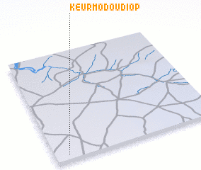 3d view of Keur Modou Diop