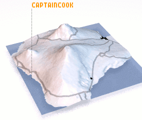 3d view of Captain Cook