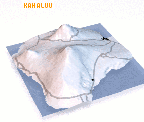 3d view of Kahaluu