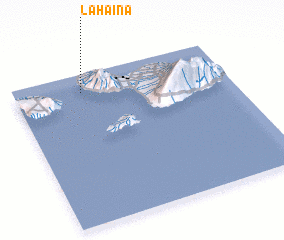 3d view of Lahaina