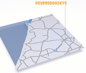 3d view of Keur Modou Sèye