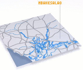 3d view of Mbaké Salao