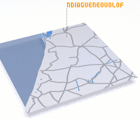 3d view of Ndiaguène Ouolof