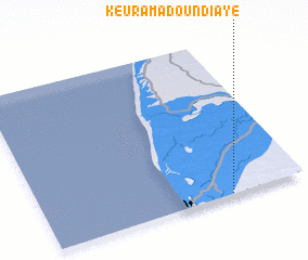 3d view of Keur Amadou Ndiaye