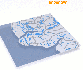 3d view of Borofaye
