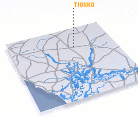 3d view of Tiouko