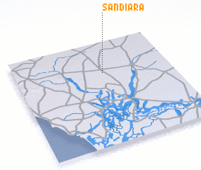 3d view of Sandiara