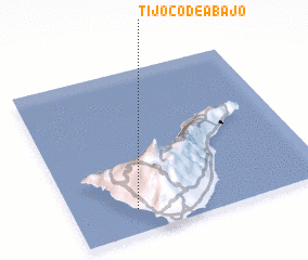 3d view of Tijoco de Abajo