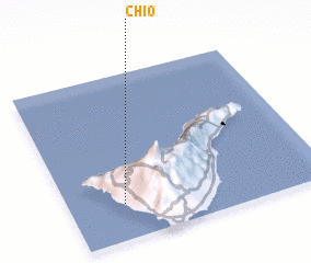 3d view of Chío