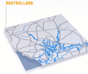 3d view of Mont Rolland