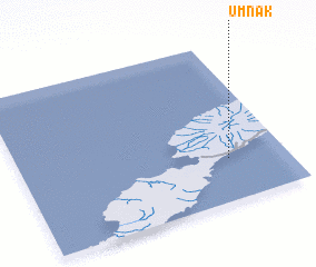 3d view of Umnak