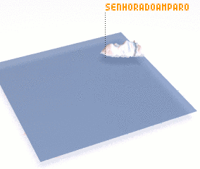 3d view of Senhora do Amparo