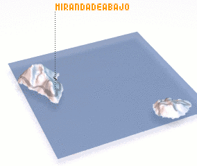 3d view of Miranda de Abajo