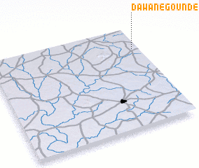 3d view of Dawané Goundé