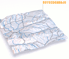 3d view of Royos de Abajo