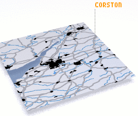 3d view of Corston