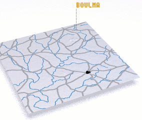 3d view of Boulma
