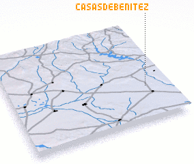 3d view of Casas de Benítez