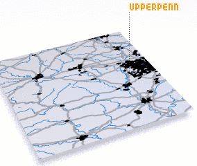 3d view of Upper Penn