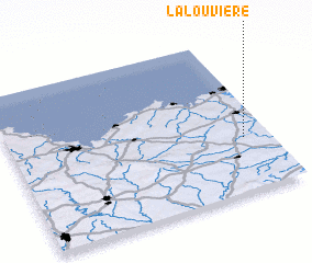 3d view of La Louvière