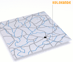 3d view of Kolokandé