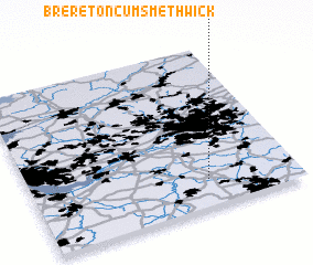 3d view of Brereton cum Smethwick