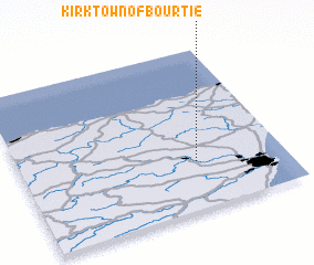 3d view of Kirktown of Bourtie