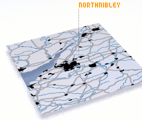 3d view of North Nibley