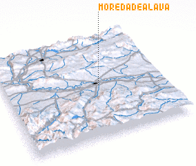 3d view of Moreda de Álava